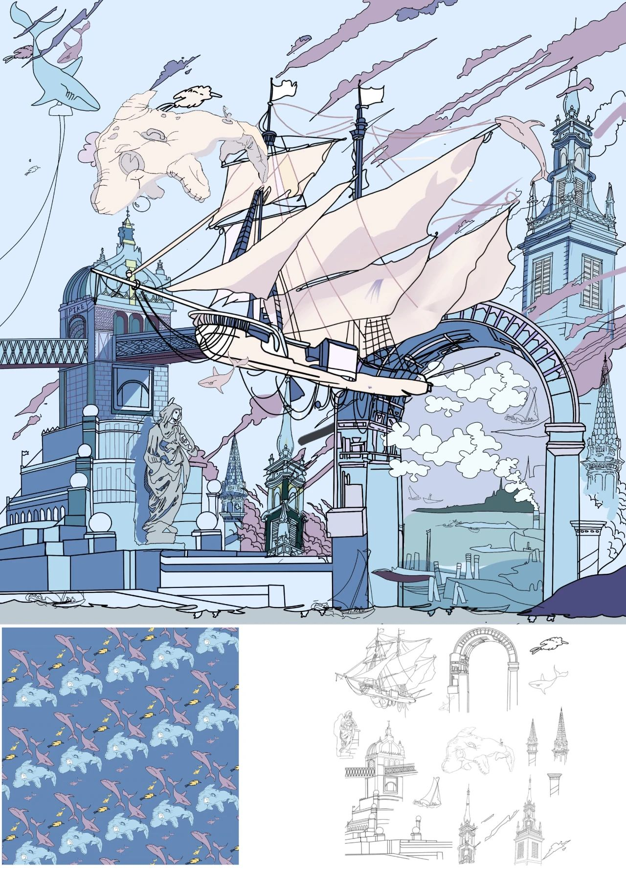 图片[26]-2024“中华杯·时尚盛泽”数字艺术应用设计大赛30强入围名单及入围作品公示-设擂台-设计比赛信息平台|赛事征集·赛程查询·比赛资讯