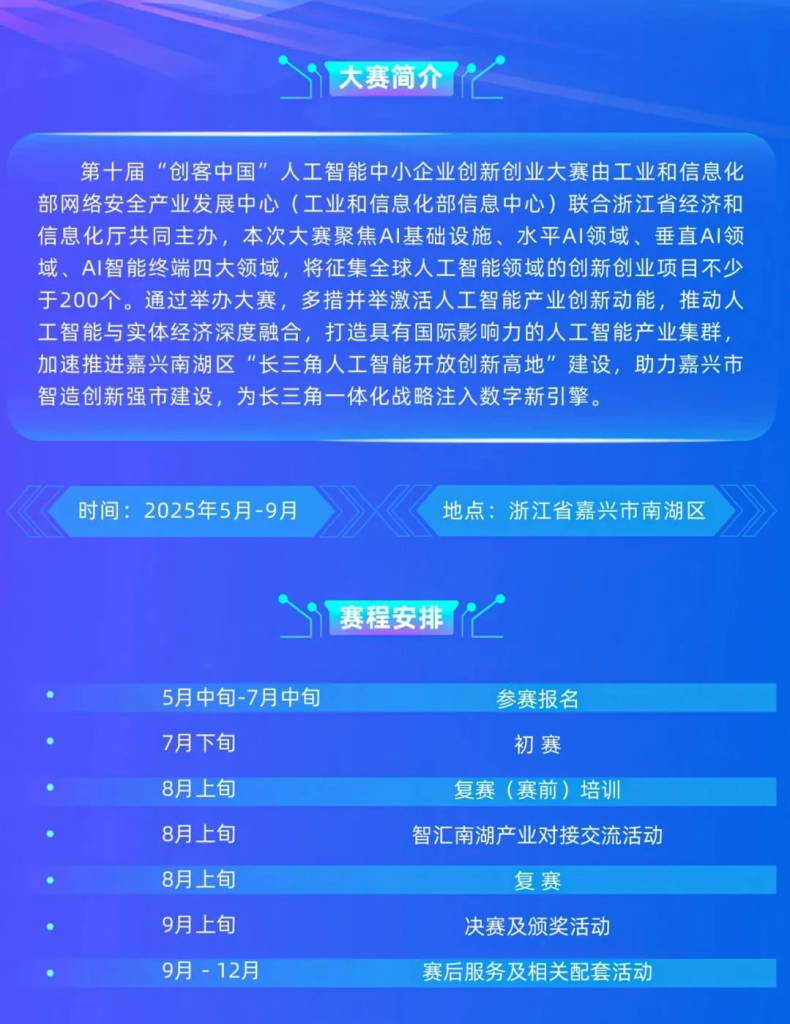 图片[2]-AI大赛：第十届“创客中国”人工智能中小企业创新创业大赛火热来袭！-设擂台-设计比赛信息平台|赛事征集·赛程查询·比赛资讯